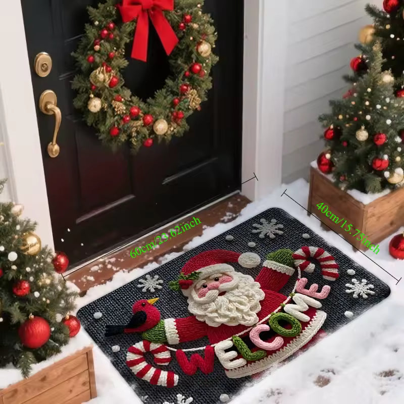 VALOA HOME — Fluffy Christmas Mat