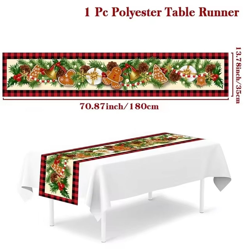 VALOA HOME — Festive Nordic Table Runner
