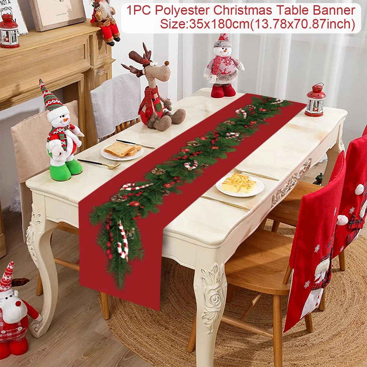 VALOA HOME — Festive Nordic Table Runner
