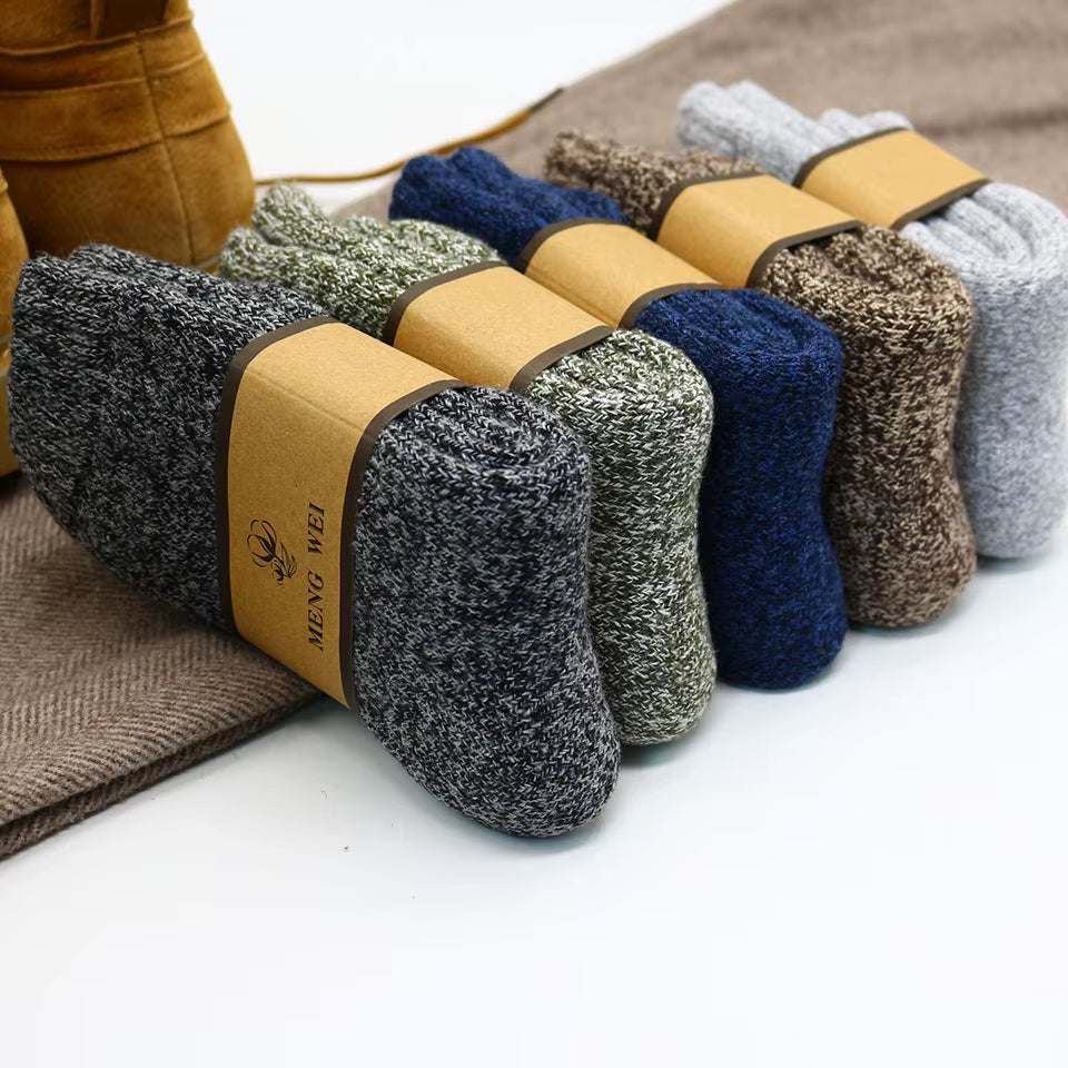 VALOA HOME — Merino Wool Winter Socks Bundle