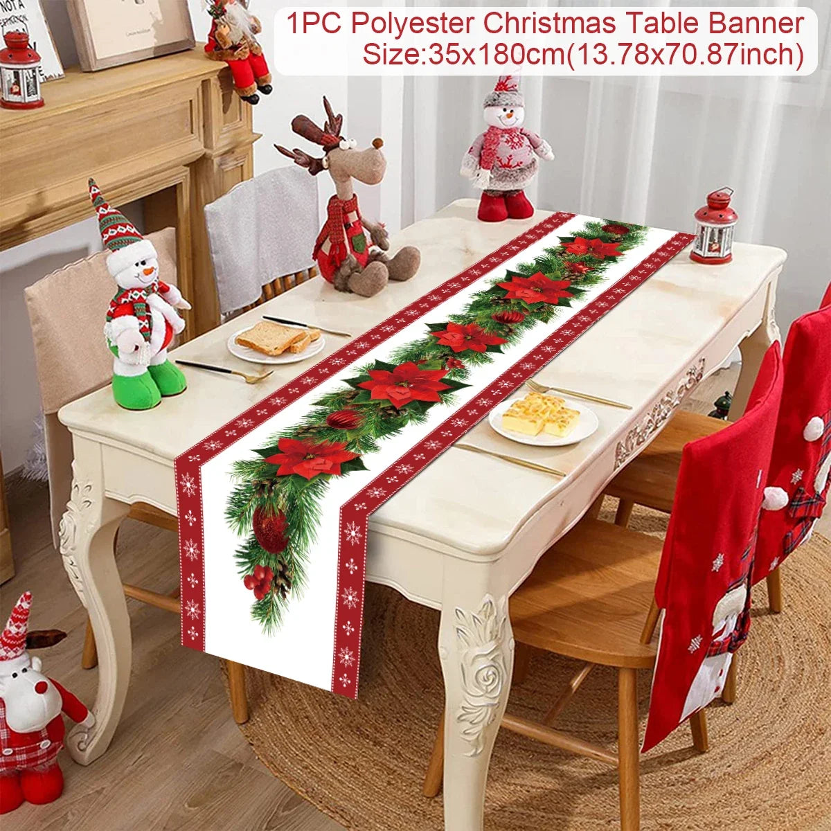 VALOA HOME — Festive Nordic Table Runner