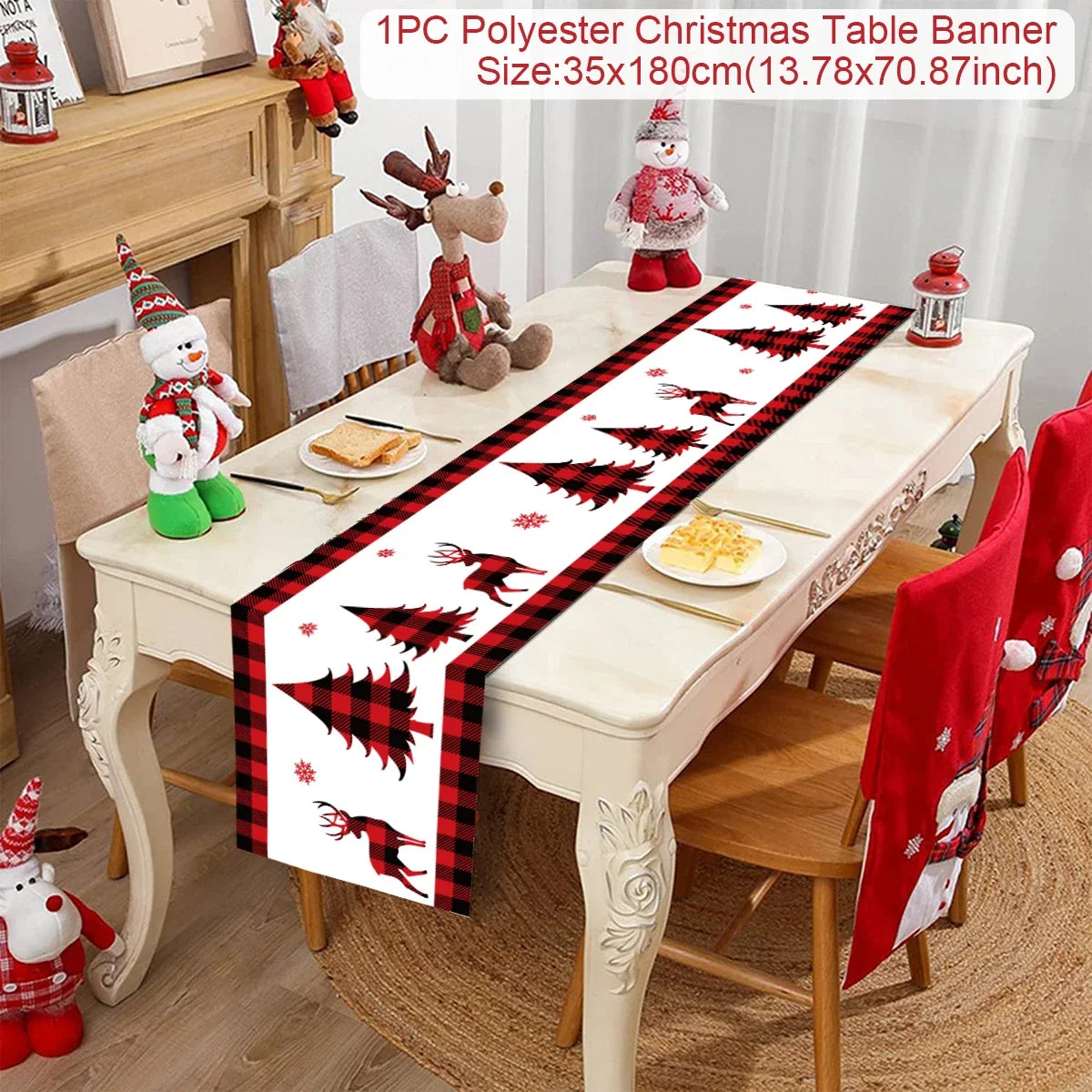 VALOA HOME — Festive Nordic Table Runner